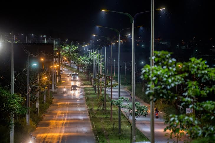  Nova iluminação é instalada em diversas avenidas de Parauapebas