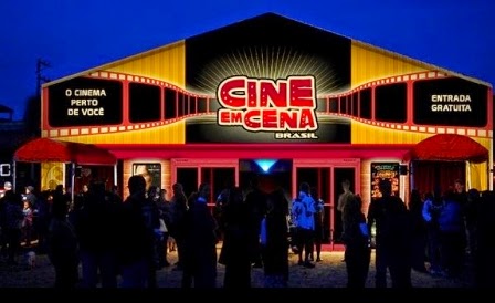  Cinema itinerante Cine em Cena Brasil estreia na cidade de Parauapebas