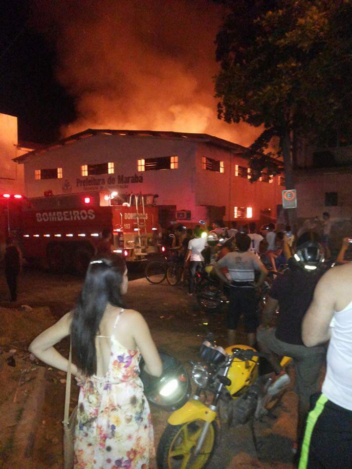  Prefeitura de Marabá, através da ASCOM emite nota sobre o  incêndio que destruiu documentos do Arquivo Municipal