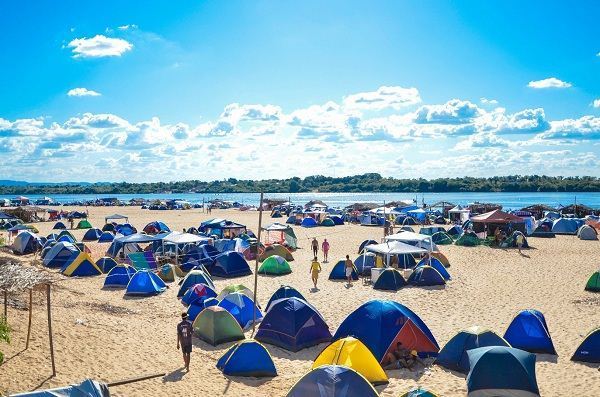  Praia do Pontão, no sudeste paraense, é opção para férias