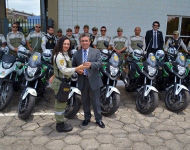  Operações do Detran ganham o reforço de novas motocicletas e quadriciclos