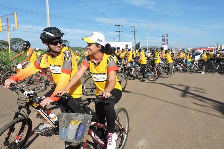  Parauapebas: Centenas de ciclistas aderem ao Movimento Maio Amarelo