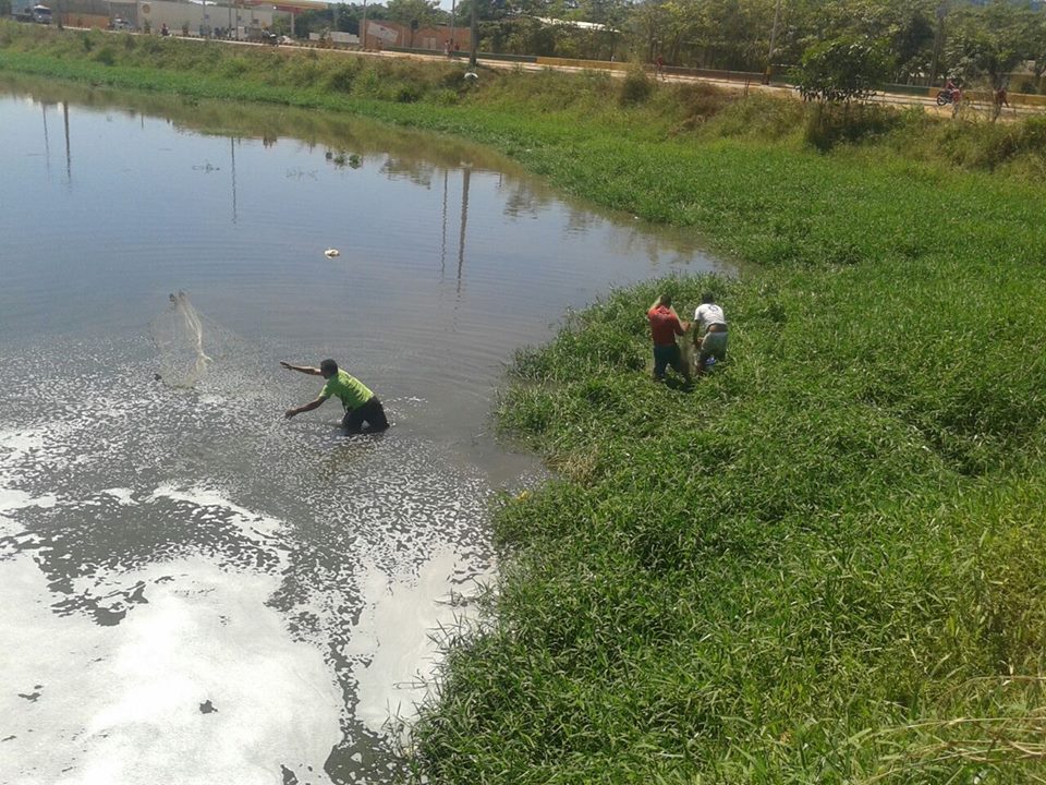  Peixe impróprio para o consumo: Moradores pescam em esgoto à céu aberto em Parauapebas