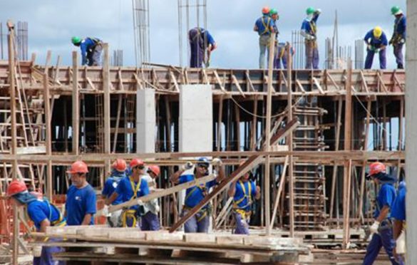  Vendas de materiais de construção caem 8,9%