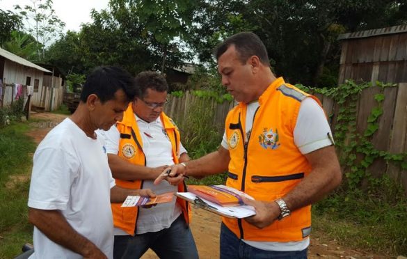  Em Parauapebas, Defesa Civil visita famílias do Riacho Doce