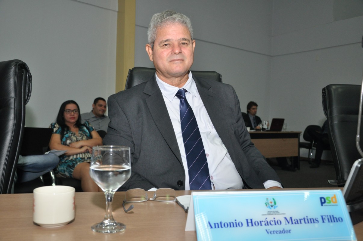  Mensagem do vereador Horácio Martins (PSD)
