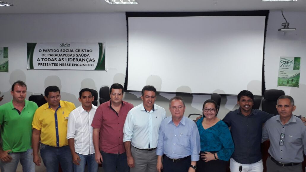  Nova diretoria do PSC em Parauapebas é apresentada pelo vice-governador