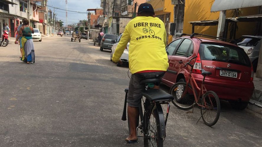  Para fugir da crise, ‘empreendedor’ aposta na ‘Uber Bike’ em Belém
