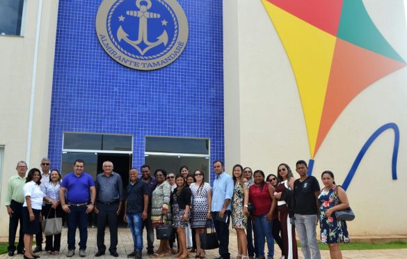  Comitiva da educação de Curionópolis e Fundação Vale visitam escolas em Palmas
