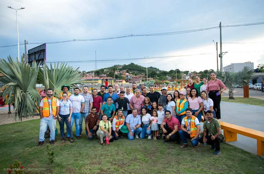  Novo Parque Linear Igarapé Ilha do Coco foi entregue à comunidade na tarde dessa quarta-feira, 08