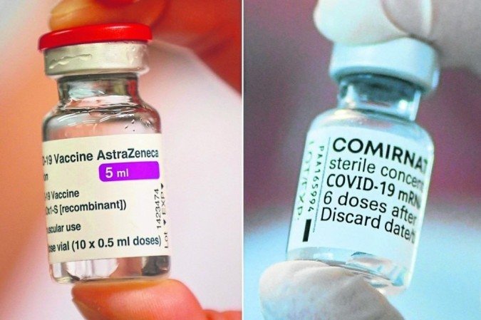  Vacina da Pfizer pode substituir 2ª dose da AstraZeneca
