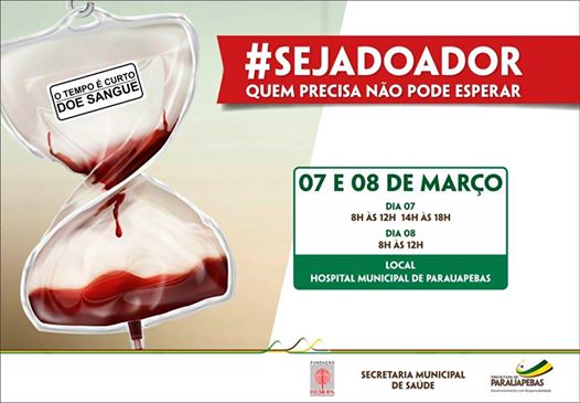  #SejaDoador – 07 e 08 de Março