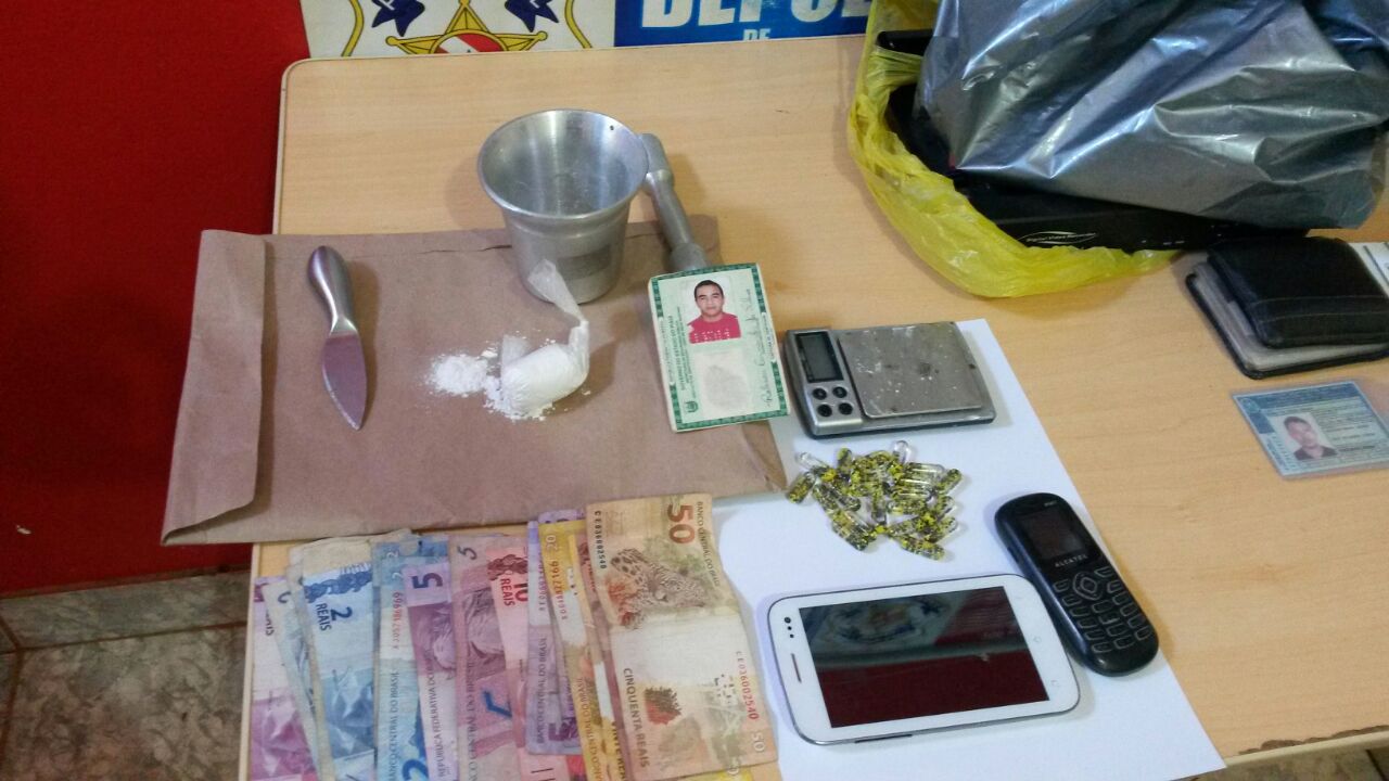  Polícia Civil e MIlitar de Canãa dos Carajás prende traficante de drogas