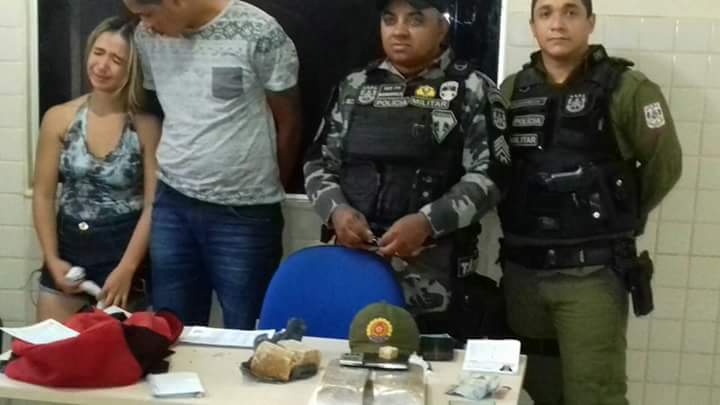  Parauapebas: Grupamento Tático Operacional prende casal com drogas no Cidade Jardim