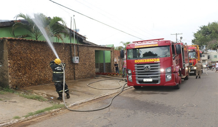  Parauapebas: Residência pega fogo no bairro União