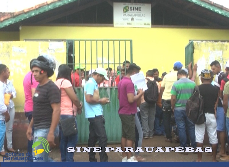  Em busca de emprego e do seguro desemprego, Sine de Parauapebas atrai milhares de pessoas
