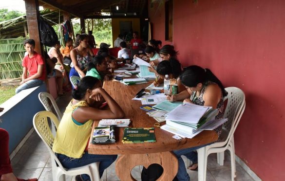  Semas atualiza CadÚnico de famílias do Assentamento Taboqueira