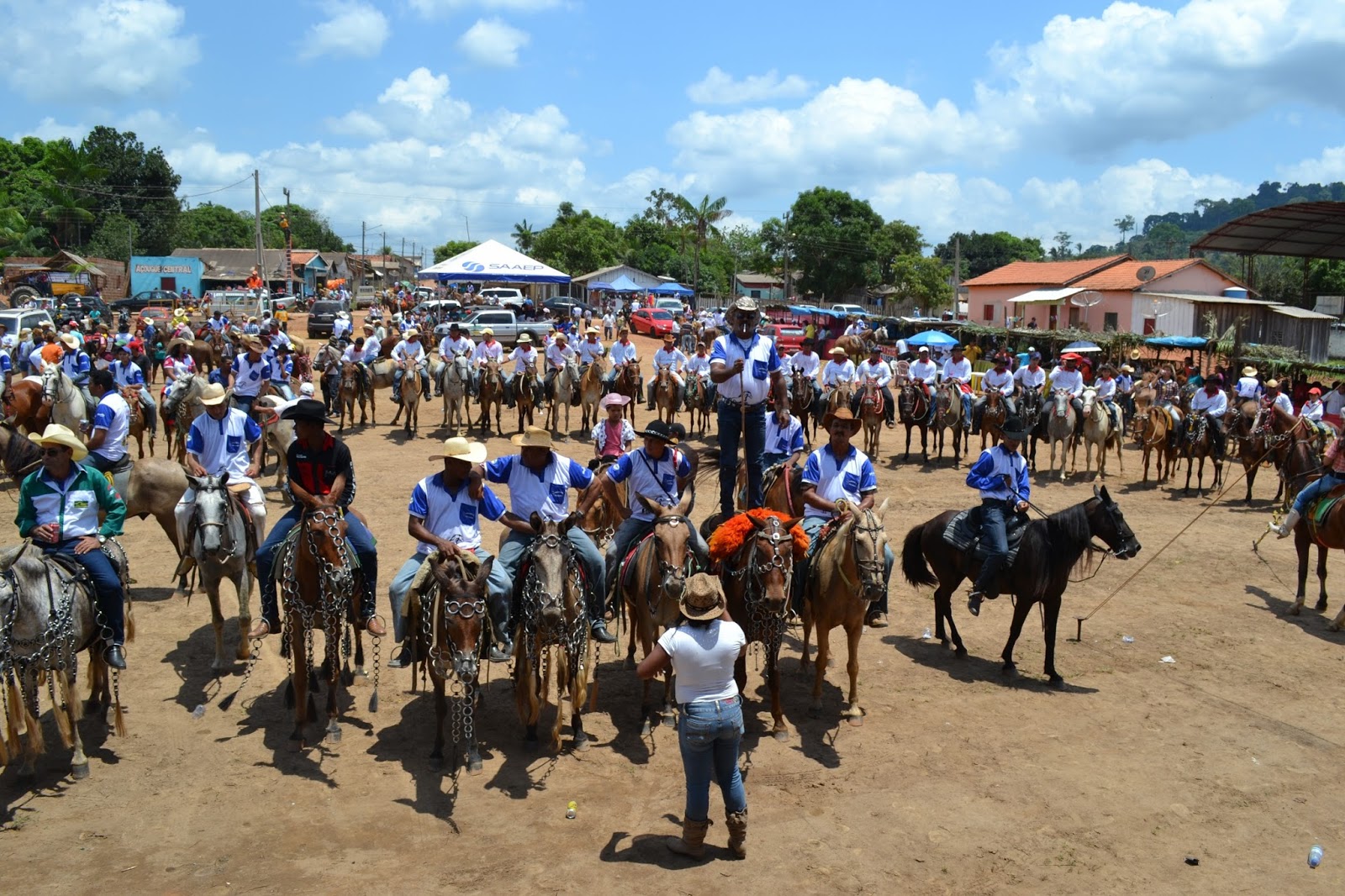  Aniversario de 22 anos da Vila Sanção em Parauapebas é comemorada com cavalgada e diversos shows