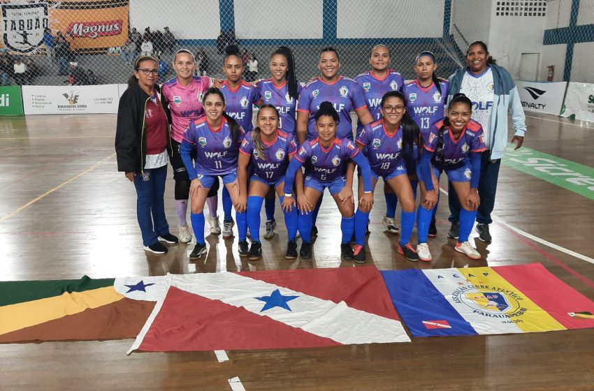  ACAP perde para o Taboão Magnus (SP) e está eliminada da Copa do Brasil de Futsal Feminino 