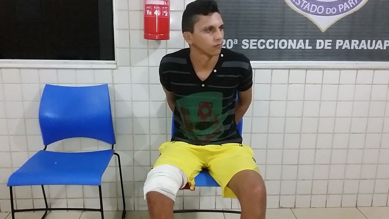  Assaltante é preso no hospital de Parauapebas após ter sido baleado pela vítima