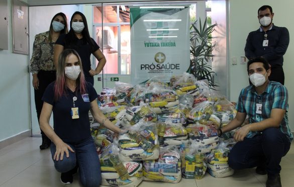  Hospital Yutaka Takeda realiza doação de cestas básicas para moradores de Parauapebas