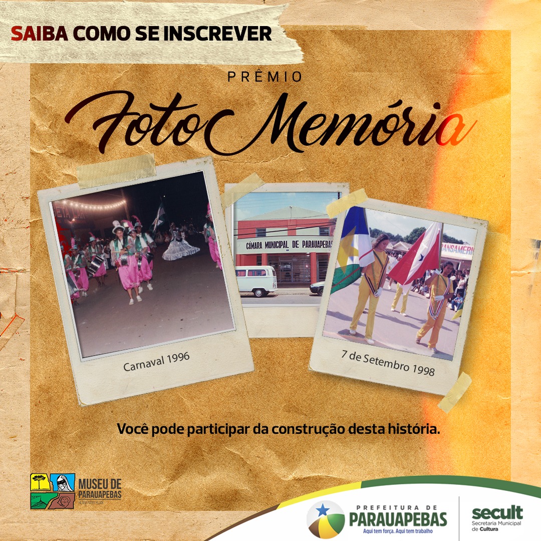 Prêmio “Foto Memória” busca contar história de Parauapebas pelo olhar dos moradores