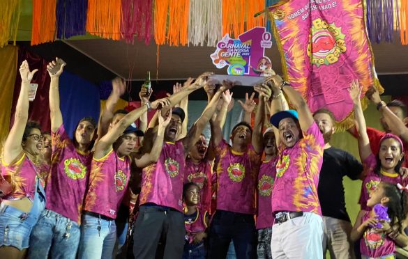  Bloco Cala a Boca e me Beija é campeão do carnaval de Parauapebas 2020