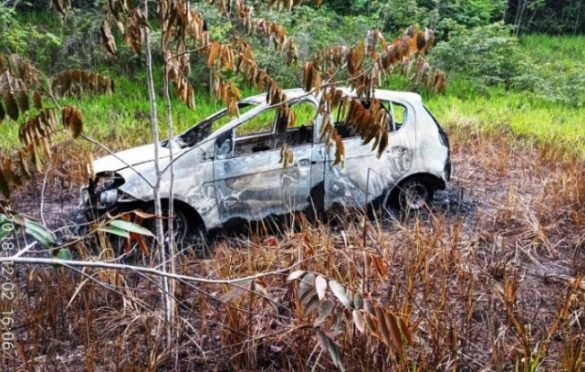  Em Tocantins, homem é encontrado morto dentro de carro com placa de Parauapebas