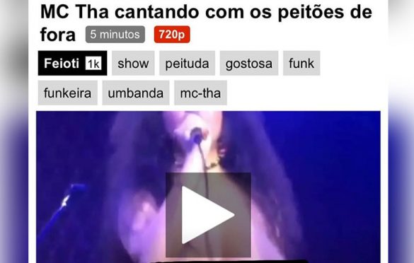  Funkeira tem vídeo exposto no XVideos e faz desabafo