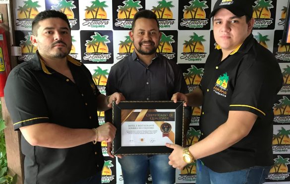  Hotel e Restaurante Sombra do Coqueiro recebe selo de qualidade TOP I 2019