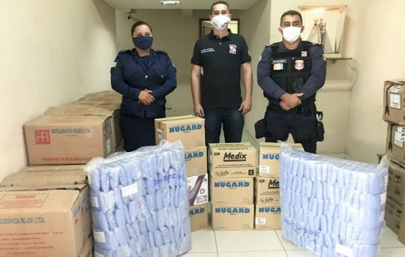  Governo do Estado entrega luvas e máscaras para Guarda Municipal de 34 cidades e deixa Parauapebas de fora