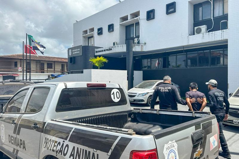  Polícia Civil do Pará prende homem em flagrante por maus tratos a animais