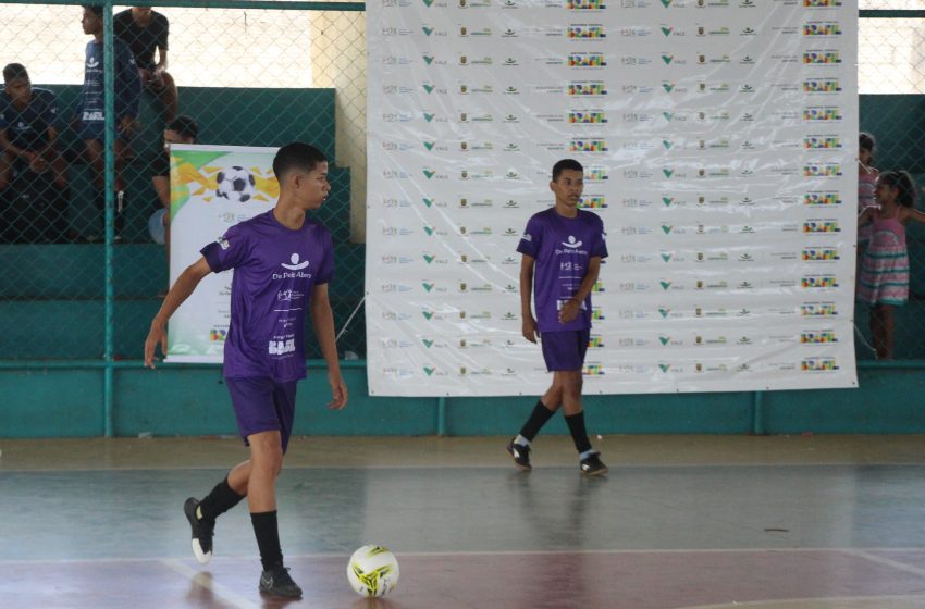  Equipes de Curionópolis e Canaã dos Carajás disputam a 2ª Copinha de Esportes Escolar