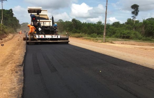  Obras de asfaltamento da PA-252 deve ser concluída até o final do ano