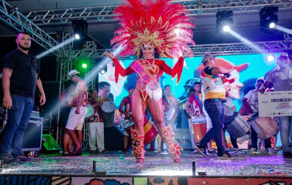  Raíza Silva do Bloco Cala Boca e me Beija é a grande musa do carnaval de Parauapebas 2019